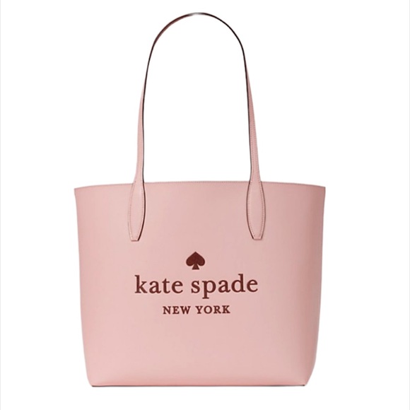 NWT Kate Spade reversible Glitter on Tote with wrislet - Picture 2 of 5